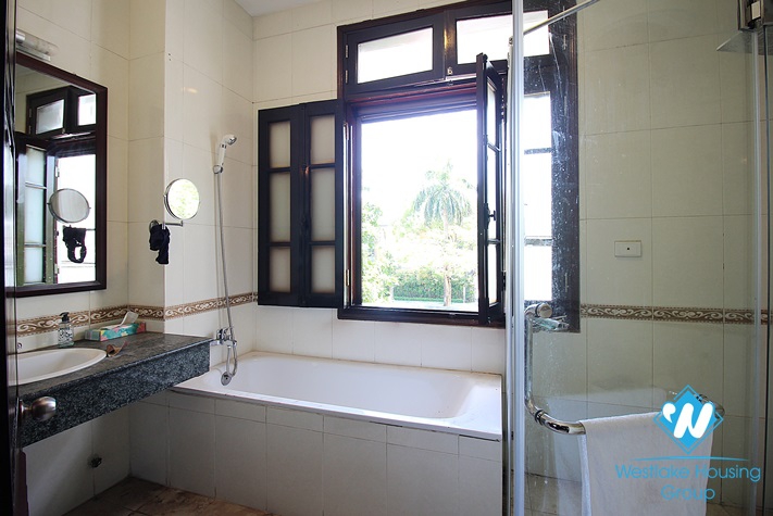 A huge villa with large terrace for rent in Ciputra D Block
